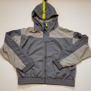 NWT Fila Tanvi Windbreaker Windjacket Full Zip Gray Women's Small New With Tags